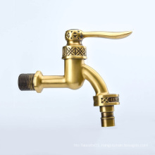 High Quality Antique Bronze Copper Wall Mount Washing Machine Brass Cold Water Tap With Decorative Cover